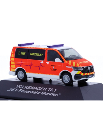 Modell 1:87 VW T6.1, NEF FF Menden (NRW)