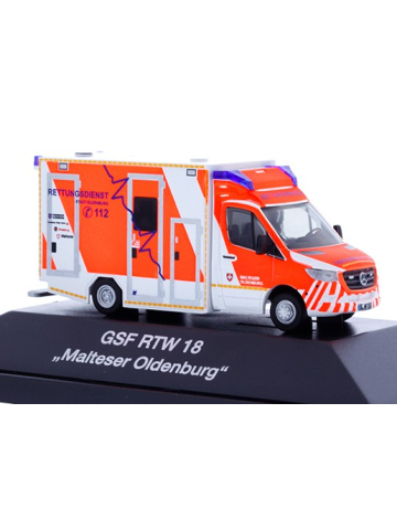 Modell 1:87 GSF RTW ´18, Malteser Oldenburg (NDS)