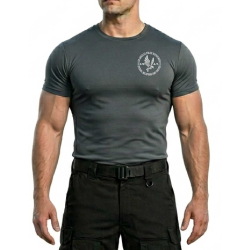 T-Shirt ACTIVE-DRY sport shirt, granite-grey, S.W.A.T,...
