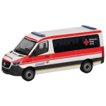 Modell 1:87 MB Sprinter 18 Bus Flachdach, DRK Stuttgart Degerloch (BaWü)