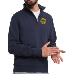 Troyer (Quarter Zip Sweat) navy, CHICAGO FIRE Dept. SQUAD