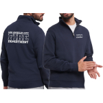 Troyer (Quarter Zip Sweat) navy, Los Angeles Fire Department