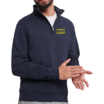 Troyer (Quarter Zip Sweat) navy, Los Angeles City Fire Department, neon yellow