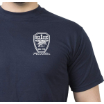 T-Shirt navy, Rescue1 Manhattan - Eagle, white
