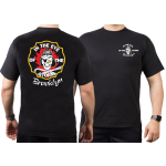 T-Shirt black, New York City Fire Dept. In The Eye Of The Storm, Brooklyn E-280
