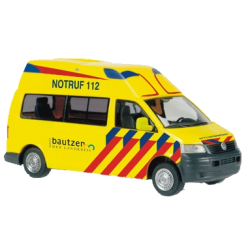 Model car 1:87 VW T5 KTW Rettungsdienst Radeberg