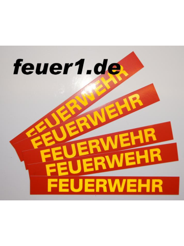 Feuerwehr Bayern Dienststellungsabzeichen reflektierender Aufkleber