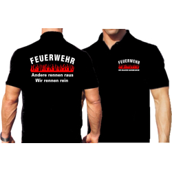 Polo black, "Wir machen Hausbesuche" - Das Original, seit 1995