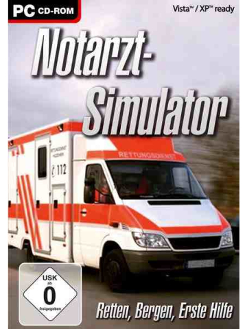 PC-Game "Notarzt-Simulator" f. XP+Vista
