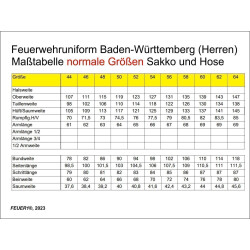 Uniform Sakko Baden-Württemberg nach VwV, 48