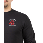 Sweat noir, "Dragon Fighters - Chinatown" N.Y.C - ENG-9 LAD-6