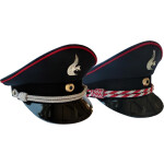 Uniform-Schirmmütze BaWü nach neuer VwV 57 argent-rouge (FMA bis HLM)