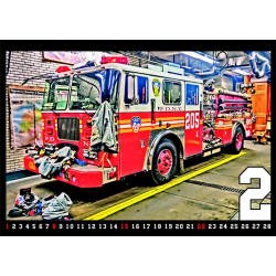 Kalender 2015 New York City Fire Dept. (3. Jahrgang) - limitiert