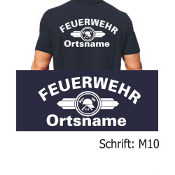 Polo Schrift "M10" (Vorbildliche Feuerwehr) mit...