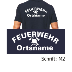 Polo Schrift "M2" (FW-Helm) mit Ortsnamen