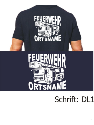 Polo font "DL1" (DL) with place-name geschwungen