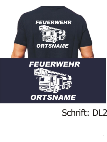 Polo font "DL2" (DL) with place-name gerade