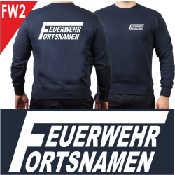 Sweat with font "FW2" (large F) with place-name