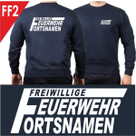 Sweat with font "FF2" (with large F) with place-name