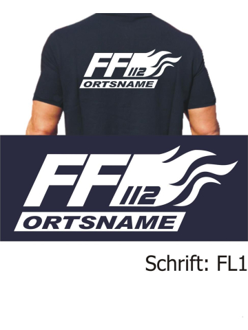 Polo font "FL1" (Flamme) with place-name