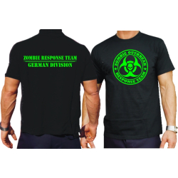 T-Shirt negro, Zombie Outbreak Response Team