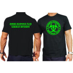 T-Shirt black, Zombie Outbreak Response Team S