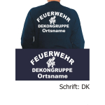 Sweat with font "DK" (CSA) Dekongruppe with place-name