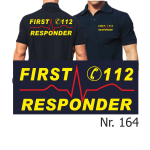 Polo navy, First Responder (neonyellow/red)