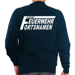 Sweat navy, font "FJ2" JUGEND F EUERWEHR with place-name