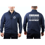 CHICAGO FIRE Dept. Sweat jacket navy, work M