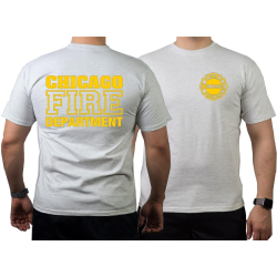CHICAGO FIRE Dept. dunkelamarillo, ash T-Shirt