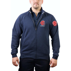 CHICAGO FIRE Dept. Veste de survêtement marin,...