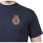 T-Shirt navy, New York City Fire Dept. BFI (Bureau of Fire Investigation/Fire Marshal)
