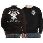 CHICAGO FIRE Dept. Blackstone Rangers E63 T16, black Sweat