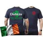 T-Shirt marin, Dubldans Fire Brigade (IRL) L