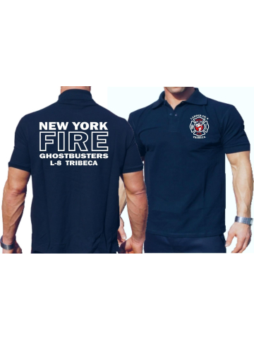 feuer1 Polo Bleu Marine New York Fire Department Paramedic