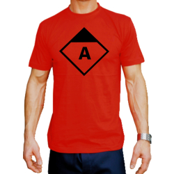 T-Shirt rot, Angriffstruppführer (taktisches Symbol)
