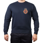 Sweat azul marino, New York City Fire Dept. BFI (Bureau of Fire Investigation/Fire Marshal)