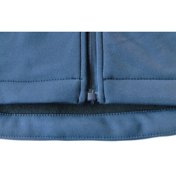 SmartSoftshelljacke navy, Alterskameraden mit Ortsname innerhalb einer "112" in weiss