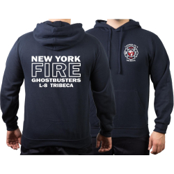 Hoodie navy, NYC Ladder 8 &quot;Ghostbusters&quot;...