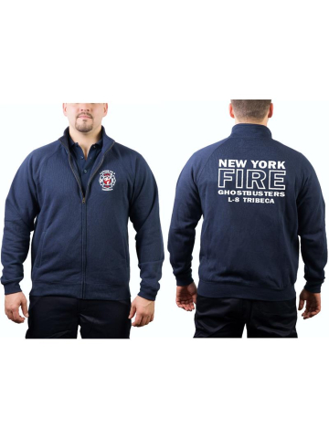 Veste de survêtement marin, Ghostbusters NYC Ladder 8 Tribeca Manhattan