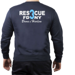 Sweat marin, Rescue3 (blue) Bronx & Harlem