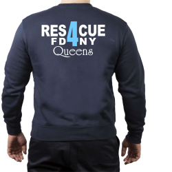 Sweat navy, Rescue4 (blue) Queens