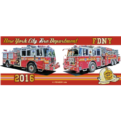 Tasse New York City Fire Department 2016 - limitiert (1...