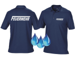 Fonctionnel-Polo marin, FEUERWEHR avec longue "F" dans blanc