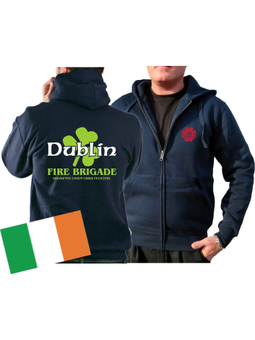 Kapuzenjacke navy, Dublin Fire Brigade (IRL)