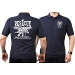 Polo navy, "Rescue 1 Manhattan - Eagle" S
