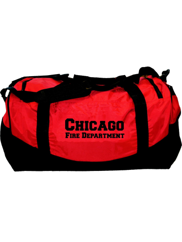 Medium-Feuerwehrtasche "Chicago Fire Department"-font, 52x30x30 cm, 55 L