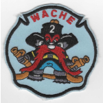 Abzeichen: "Wache 2" (10 x 10 cm)