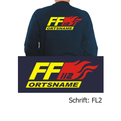 Sweat font "FL2" FF and place-name in...